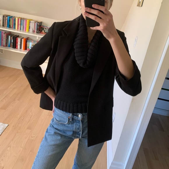 New Look Black Tailored Blazer - Classic & Versatile - Picture 1 of 6